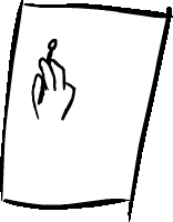 a hand painting a canvas